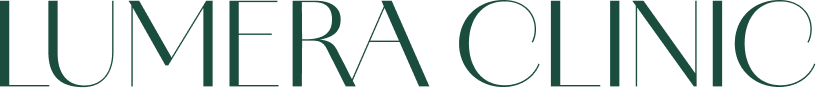 Czarny napis LUMERA CLINIC