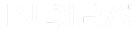 Biały napis: INDIBA
